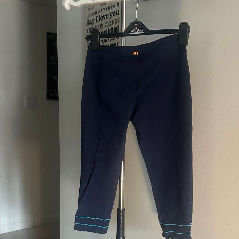 Lucy Navy Athletic Shorts
